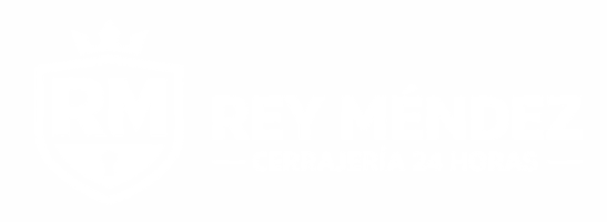 Logo Rey Mendez 2026 rectangular Transparente blanco